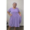 Balonové šaty plus size