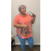 Kytičkovaná košile plus size