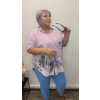 Kytičkovaná košile plus size