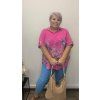 Kytičkovaná košile plus size