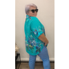 Kytičkovaná košile plus size