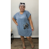Šaty-tunika plus size