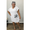 Šaty-tunika plus size