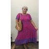 Viskózové šaty plus size