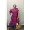 Viskózové šaty plus size