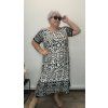 Viskózové šaty plus size