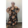 Viskózové šaty plus size