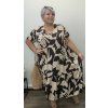 Viskózové šaty plus size