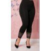 Legíny s kamínky plus size
