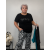 Tričko se zirkonem plus size