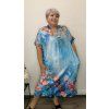 Květinové šaty plus size
