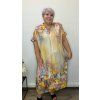 Květinové šaty plus size