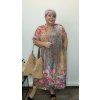 Květinové šaty plus size