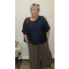 Široké kalhoty plus size