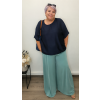 Široké kalhoty plus size