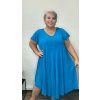Lehoučké šaty do áčka plus size