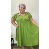 Lehoučké šaty do áčka plus size