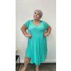 Lehoučké šaty do áčka plus size