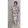 Viskózové šaty plus size