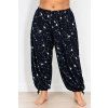Lehké a pohodlné kalhoty plus size