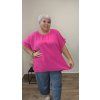 Maxi mušelínová tunika plus size