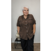 Košile s kapucí plus size