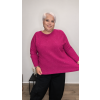 Třpytivý svetr plus size