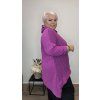 Pletená mikina plus size