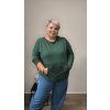 Bavlněná mikina plus size