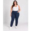 Kalhoty s vysokým pasem plus size