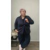 Máslové sako plus size