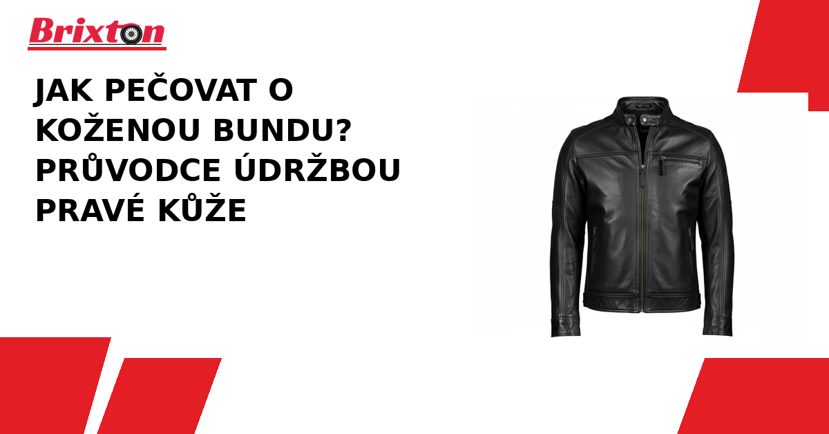 Jak pečovat o koženou bundu?