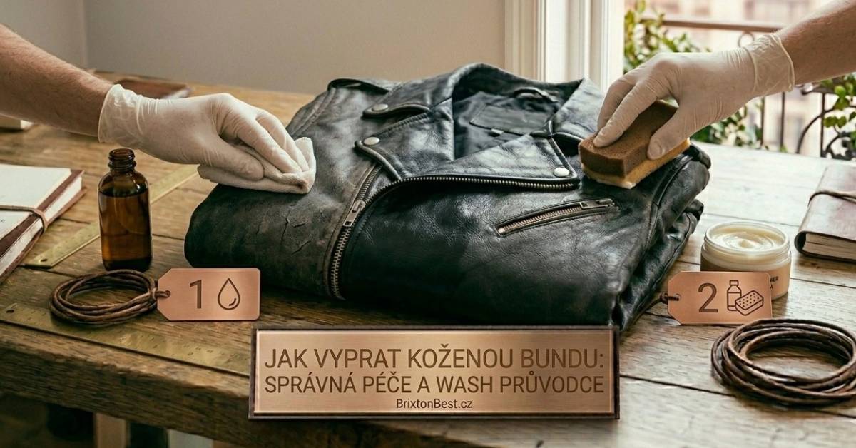 Jak vyprat koženou bundu a správně o ni pečovat?