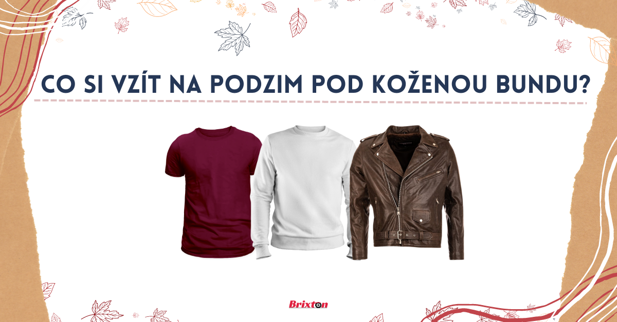 Co si vzít na podzim pod koženou bundu?