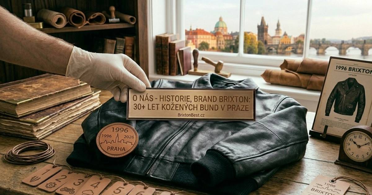 O nás - Historie, Brand Brixton: 30+ let kožených bund v Praze