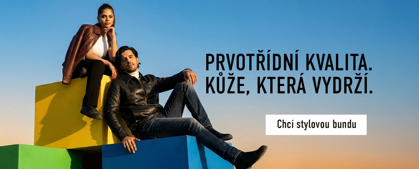 Prvotřídní kvalita kůže, která vydrží – chci stylovou bundu