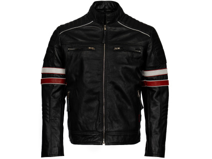 Pánská Kožená Bunda Odile Faye Brixton Černá