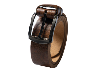 Pánský Kožený Pásek Světle Hnědý