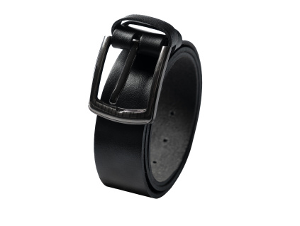 Pánský Kožený Pásek Černý