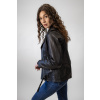 Dámská Kožená Bunda Křivák Classic Brixton Černá