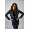 Dámská Kožená Bunda Křivák E-Style Valenza Brixton Černá