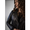 Dámská Kožená Bunda Křivák E-Style Valenza Brixton Černá