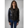 Dámská Kožená Bunda Křivák E-Style Valenza Brixton Černá