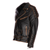 Pánská Kožená Bunda Křivák Live To Ride Brixton Černá