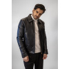 Pánská Kožená Bunda Aziz Ferrero Brixton Černá