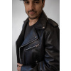 Pánská Kožená Bunda Křivák Zéroir Elite Brixton Černá