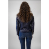 Dámská Kožená Bunda Sage Aerion Brixton Modrá