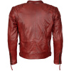 Pánská Kožená Bunda Allesio Red Brixton Červená