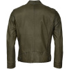 Pánská Kožená Bunda Hot Green Brixton Olivová x Zelená