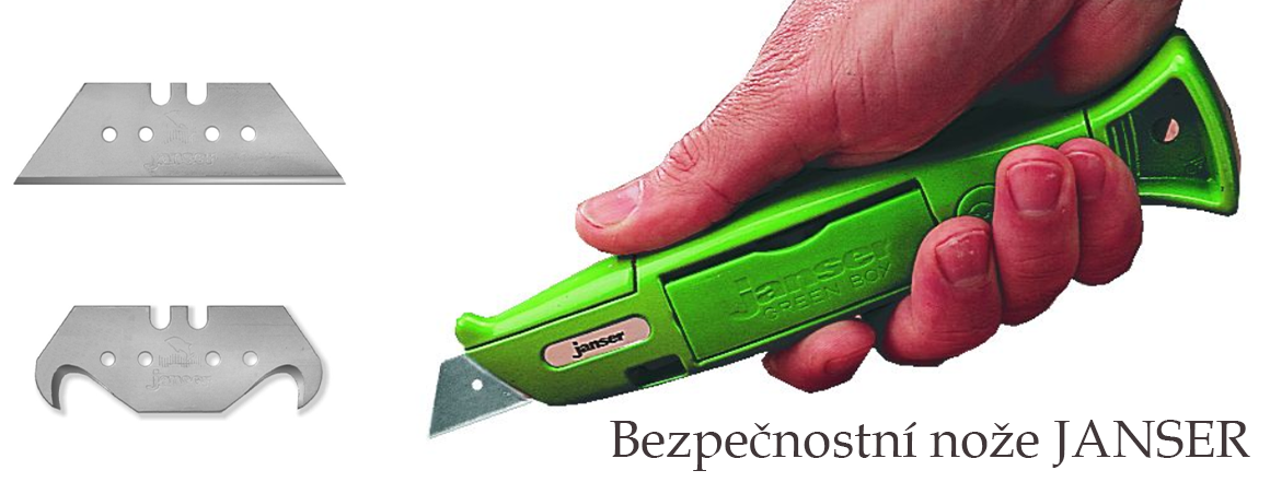 Bezpečnostní nože Janser